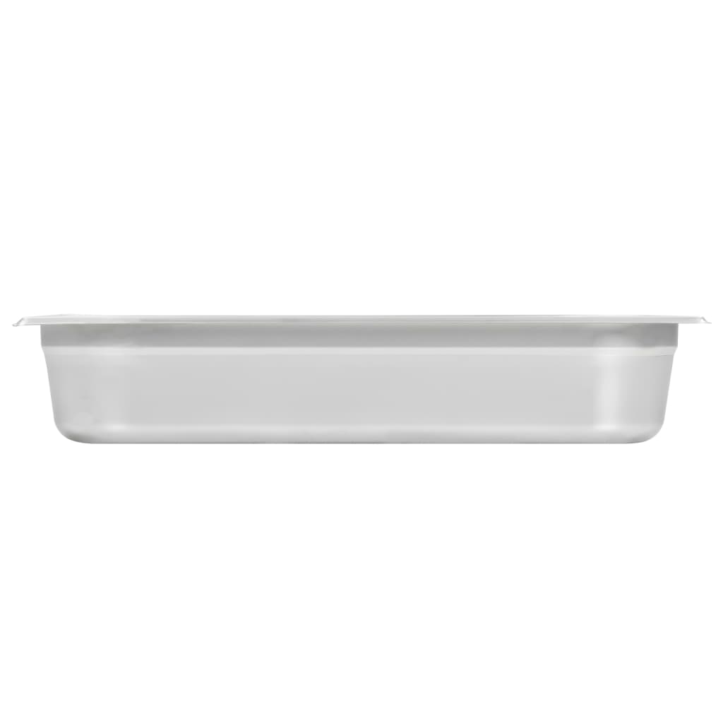 Gastronormbeholdere 4 stk GN 1/1 100 mm rustfritt stål
