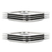 Gastronormbeholdere 8 stk GN 1/2 20 mm rustfritt stål