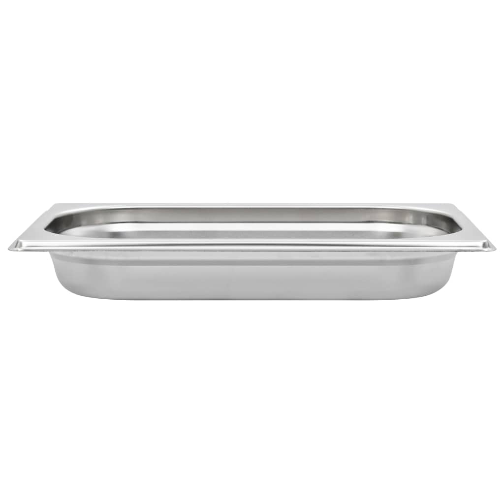 Gastronormbeholdere 12 stk GN 1/4 40 mm rustfritt stål