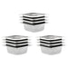 Gastronormbeholdere 12 stk GN 1/6 65 mm rustfritt stål