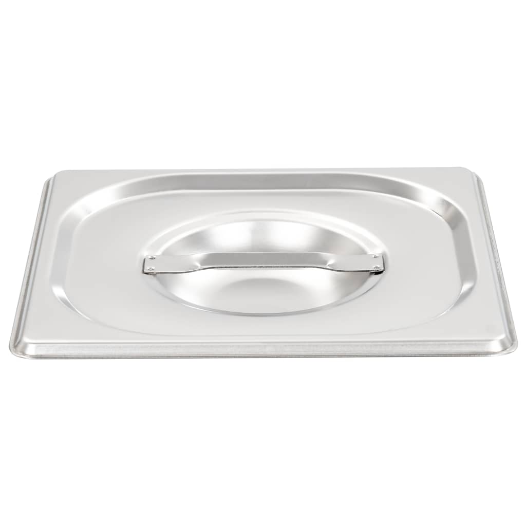 Pannelokk 8 stk GN 1/6 rustfritt stål