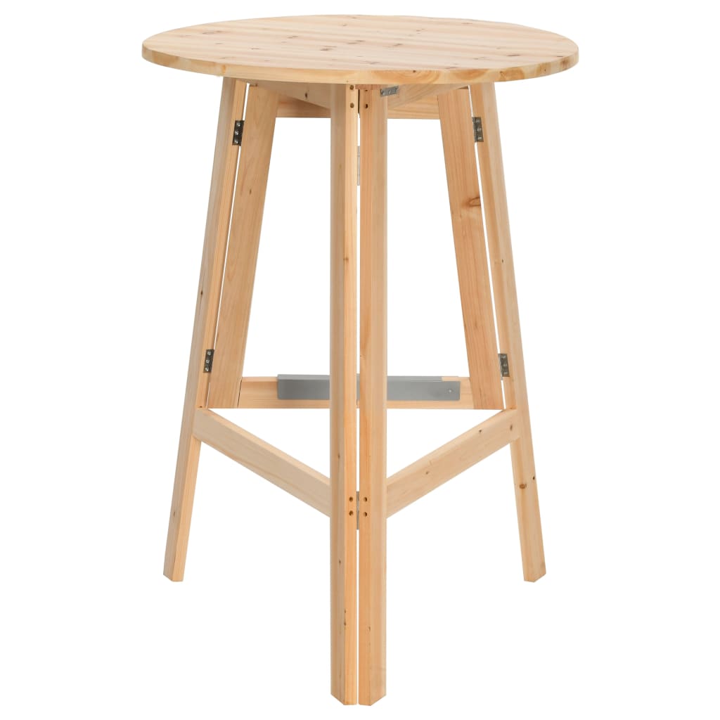 Sammenleggbart barbord 78 cm gran vidaXL