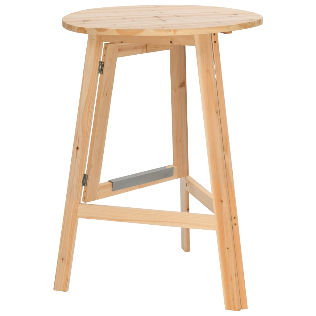 Sammenleggbart barbord 78 cm gran vidaXL
