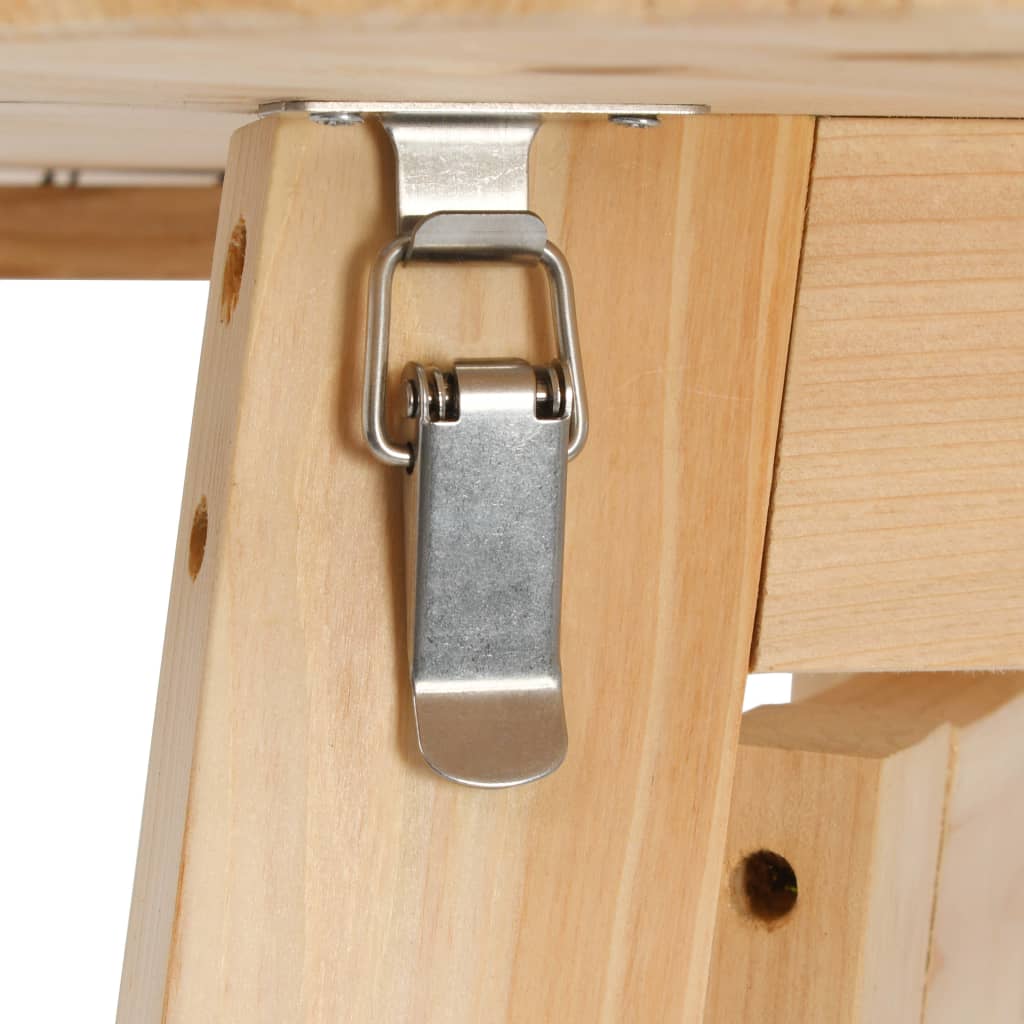 Sammenleggbart barbord 78 cm gran vidaXL
