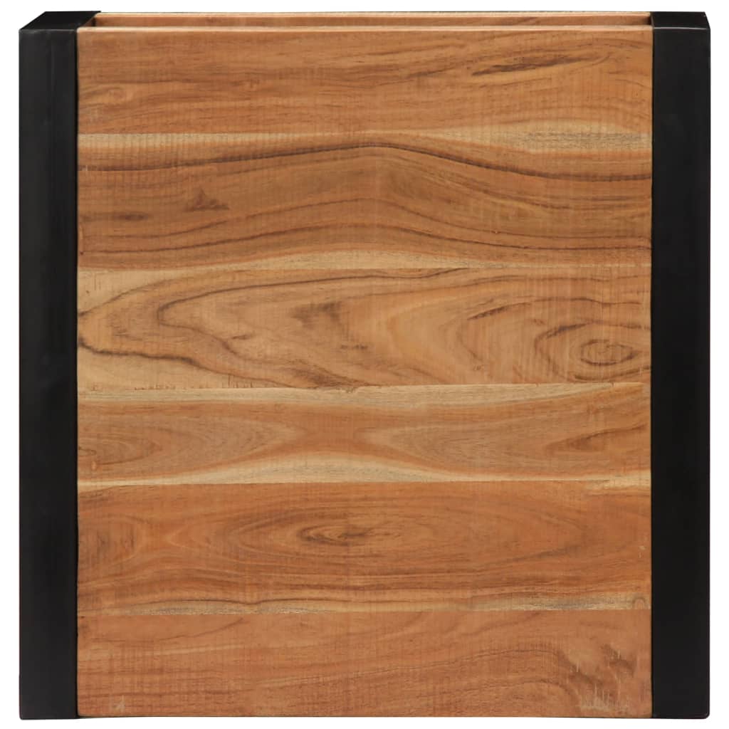 Salongbord 60x60x40 cm heltre akasie