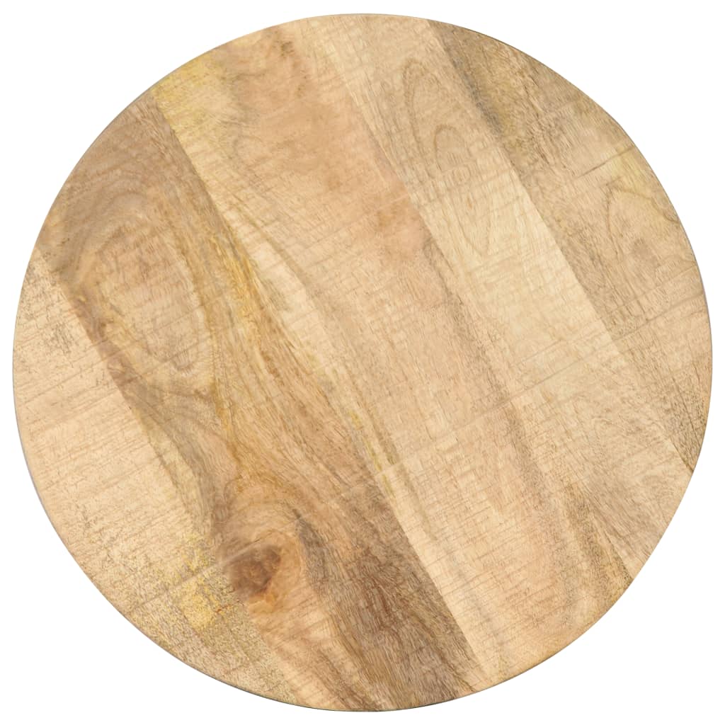 Sidebord 45x (45-62) cm heltre mango og støpejern