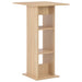 Barbord eik 60x60x110 cm
