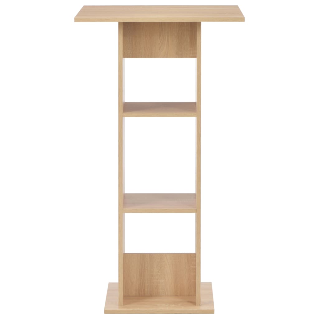 Barbord eik 60x60x110 cm