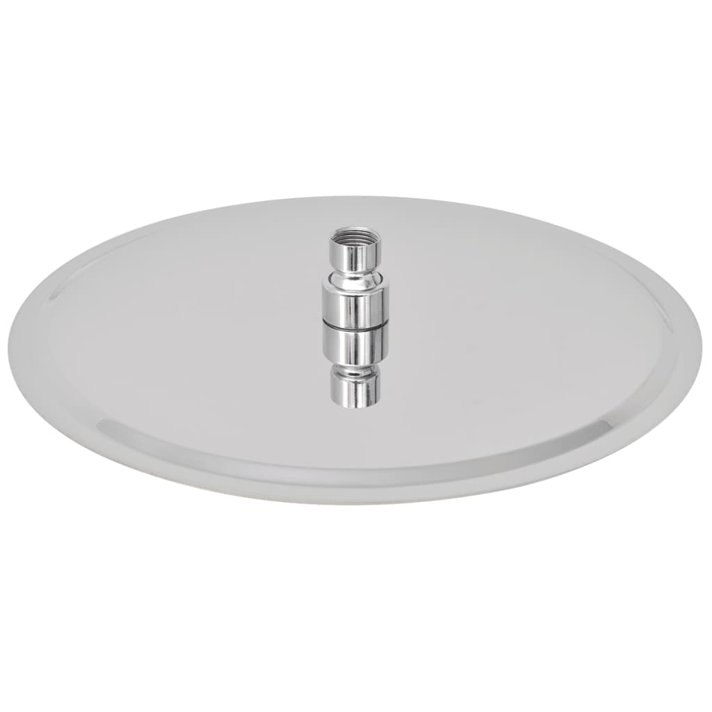 Regndusjhode 2 stk rustfritt stål Ø30 cm
