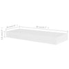 Vegghyller 4 stk hvit 40 cm
