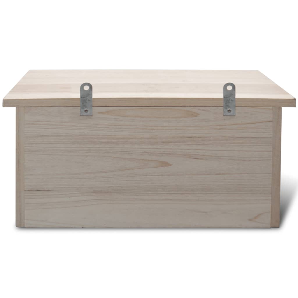 Spurvehus 2 stk tre 44x15,5x21,5 cm