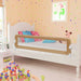 Sengehest småbarn gråbrun 150x42 cm polyester