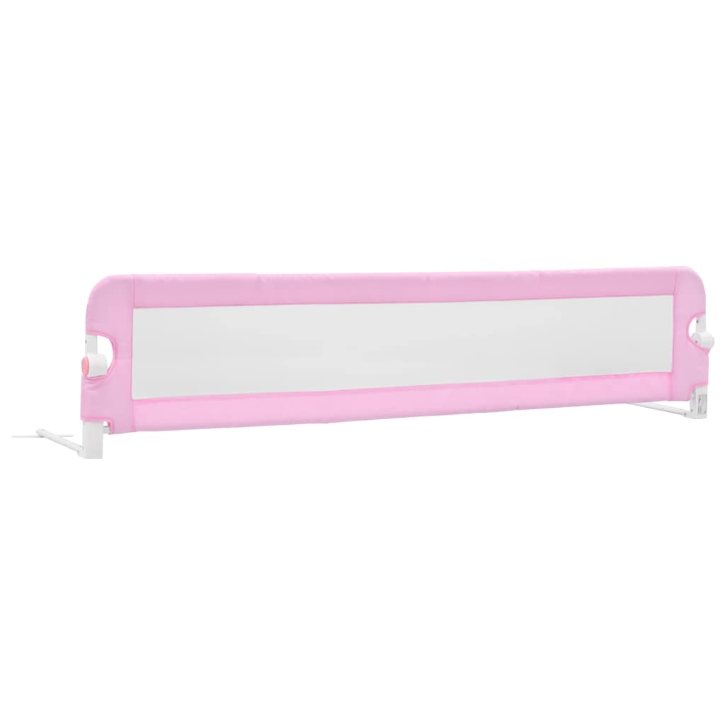 Sengehest småbarn rosa 180x42 cm polyester