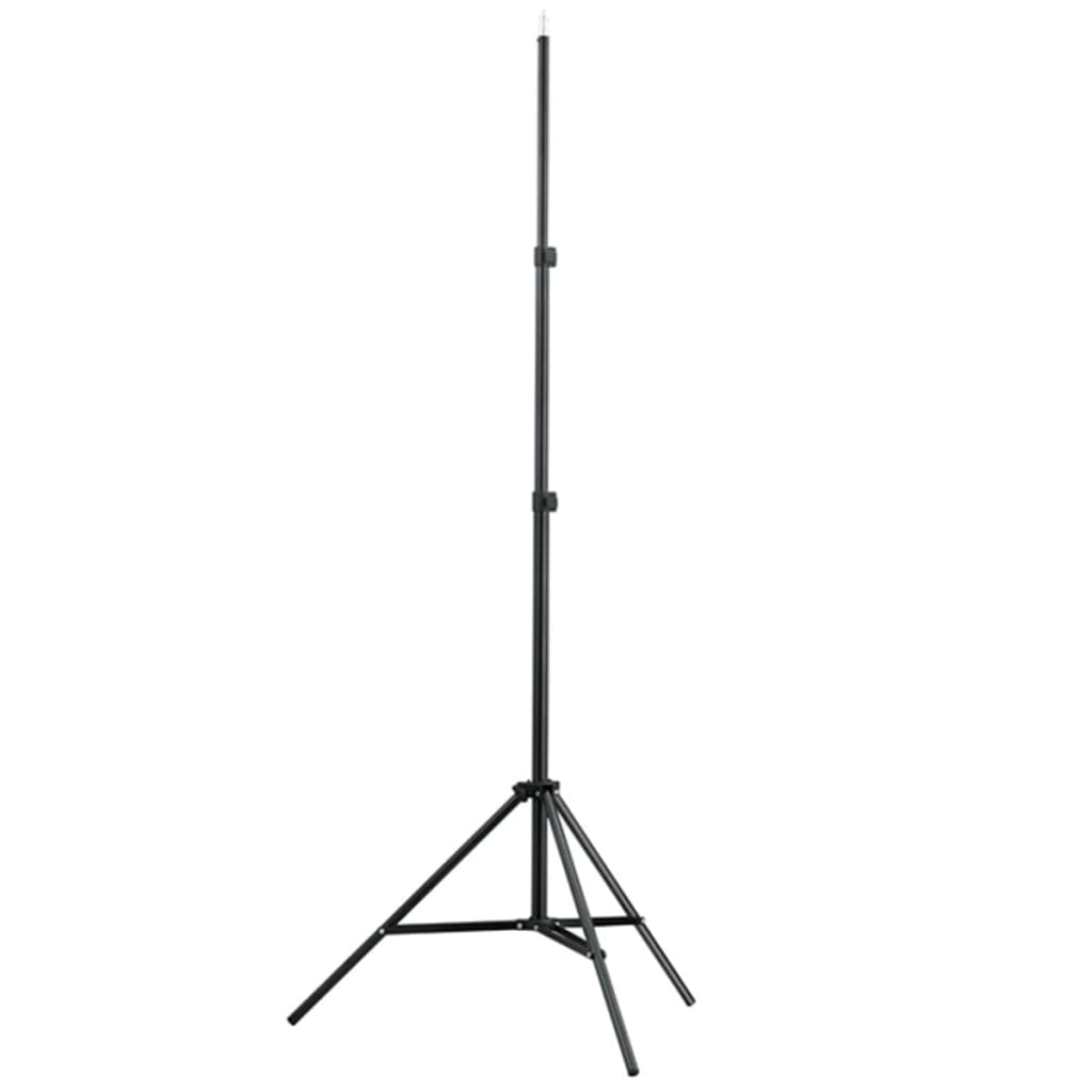 Studiosett hvitt bakteppe 600 x 300 cm og lys