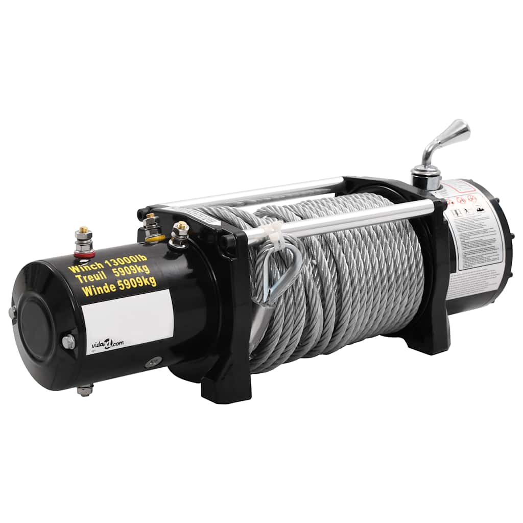 Elektrisk vinsj 12 V 5909 kg