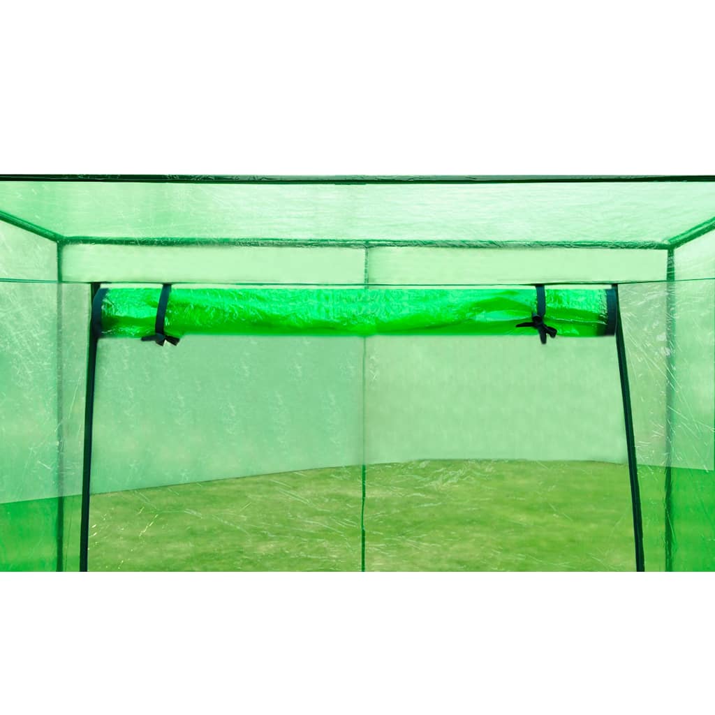 Drivhus stålramme PVC