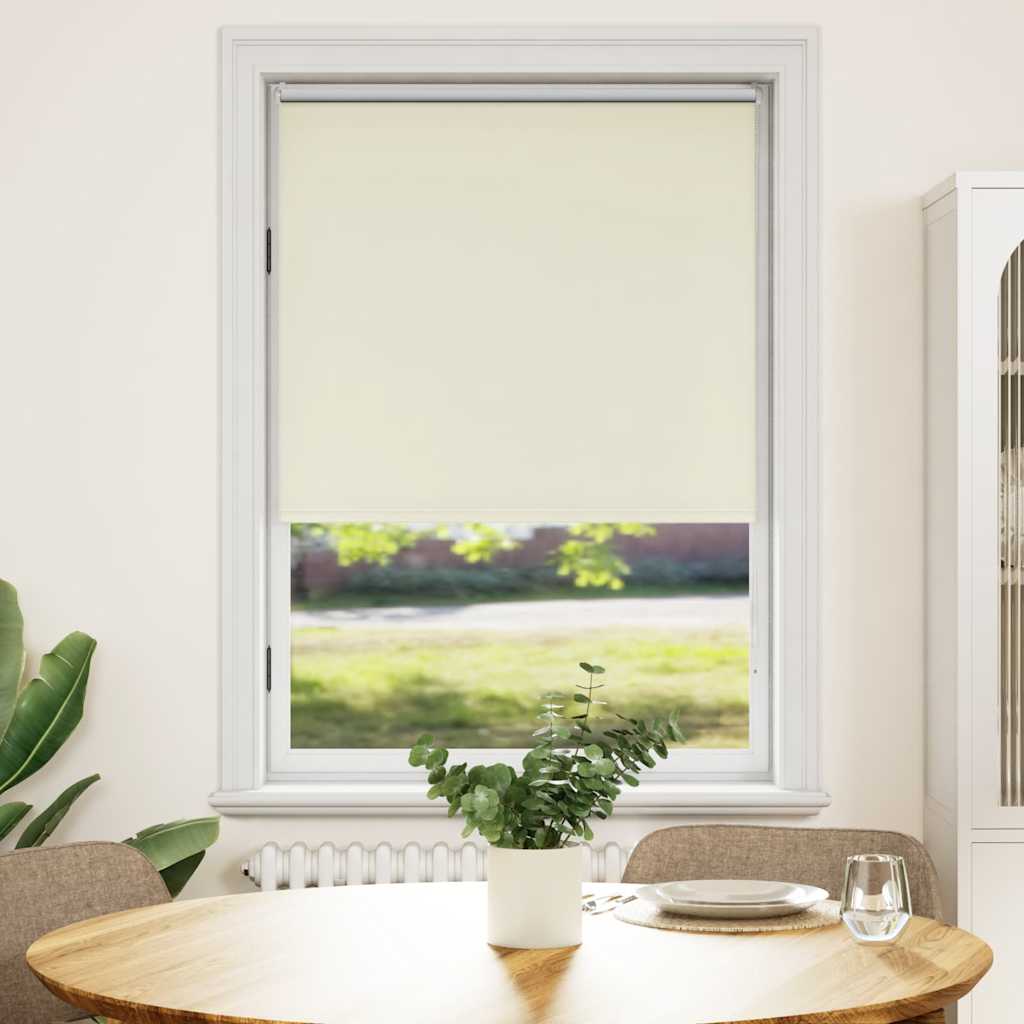 Rullegardin mørklegging 84,4x175 cm Stoffbredde 80 cm offwhite