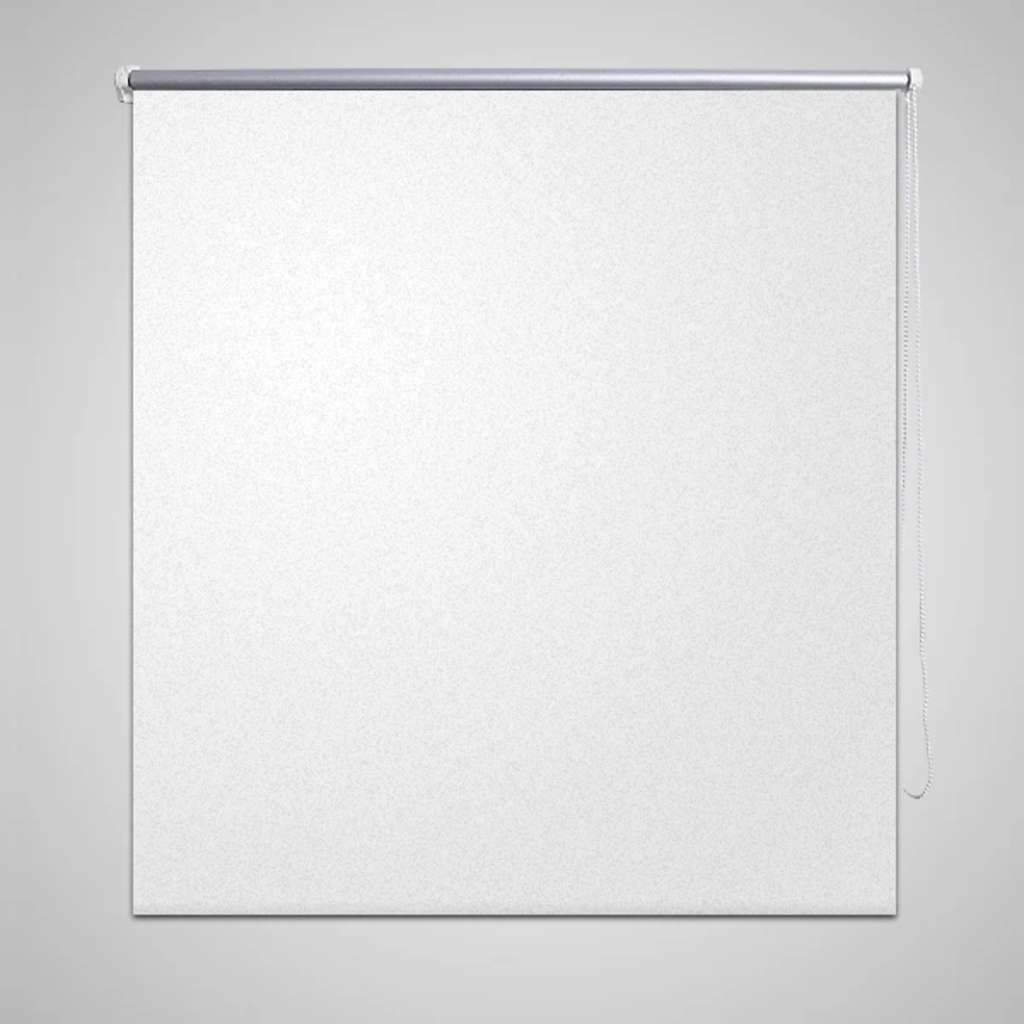 Rullegardin mørklegging 104,4x175 cm Stoffbredde 100 cm hvit