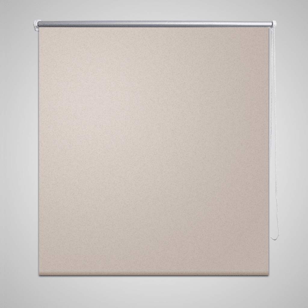 Rullegardin mørklegging 104,4x175 cm Stoffbredde 100 cm beige