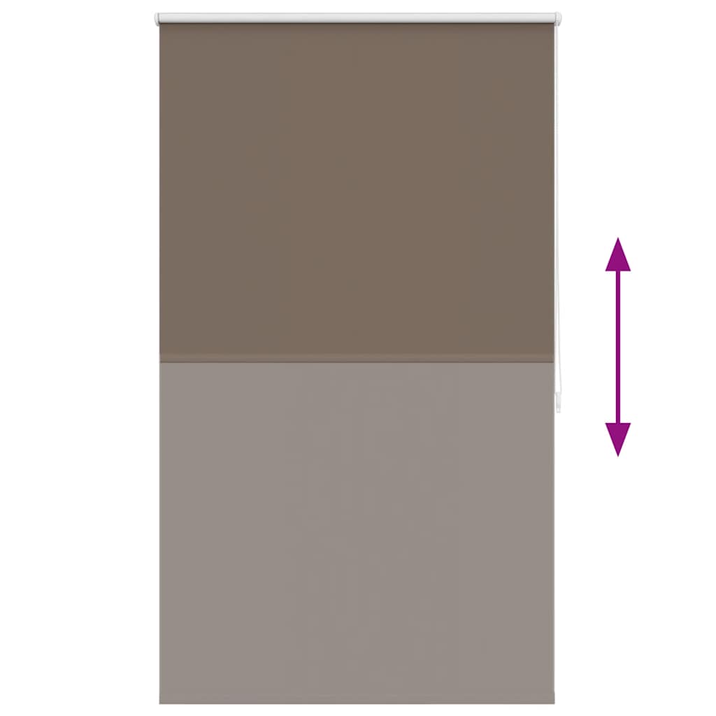 Rullegardin mørklegging 104,4x175 cm Stoffbredde 100 cm kaffe
