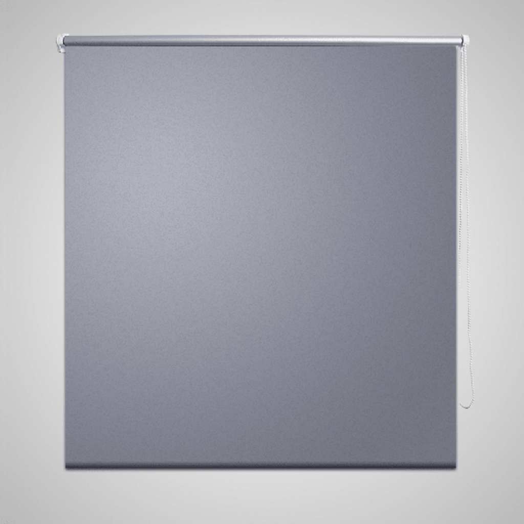 Rullegardin mørklegging 104,4x175 cm Stoffbredde 100 cm grå