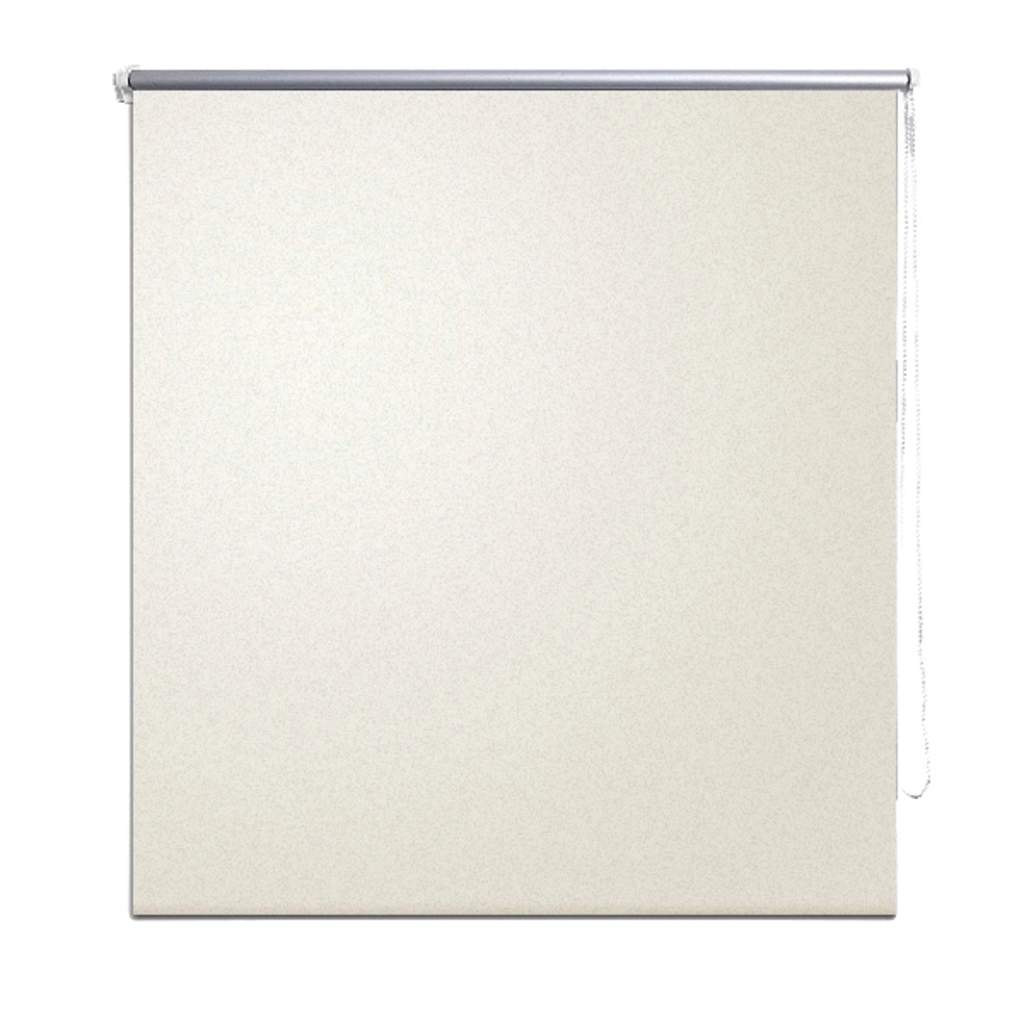 Rullegardin mørklegging 124,4x175 cm Stoffbredde 120 cm offwhite