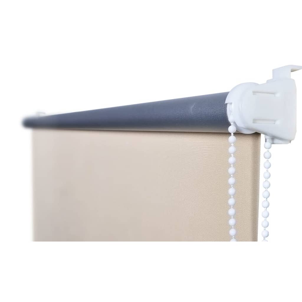Rullegardin mørklegging 124,4x175 cm Stoffbredde 120 cm kaffe