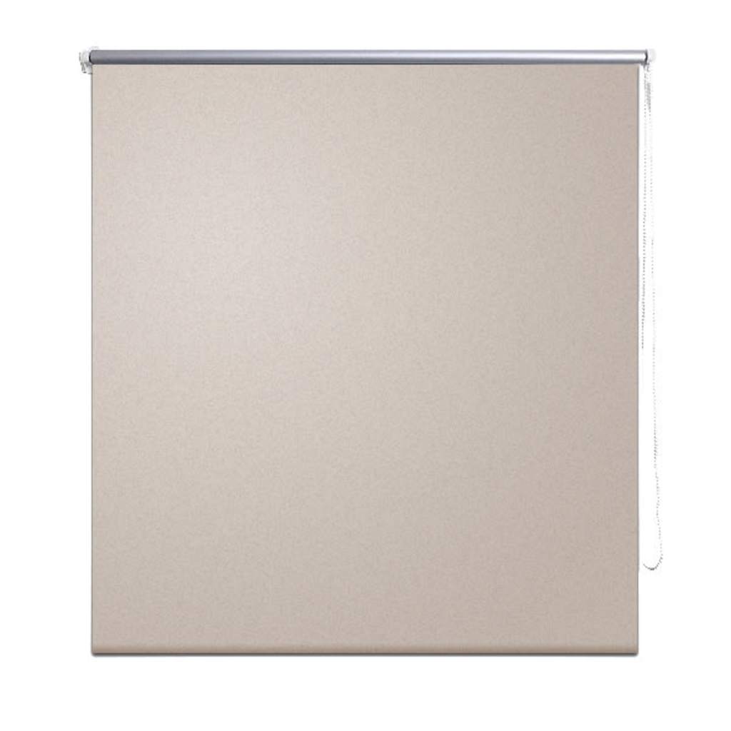 Rullegardin mørklegging 144,4x175 cm Stoffbredde 140 cm beige