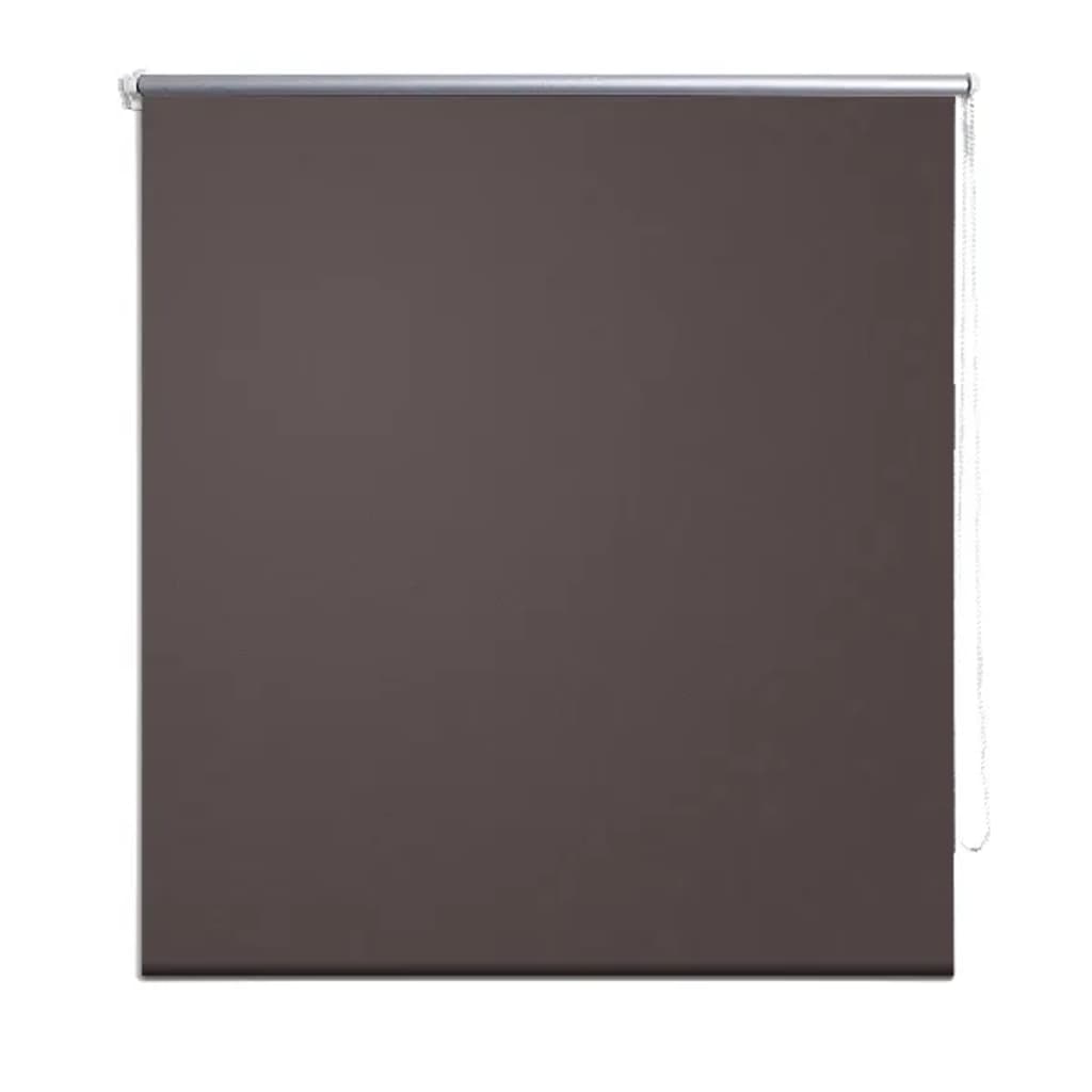 Rullegardin mørklegging 144,4x175 cm Stoffbredde 140 cm kaffe