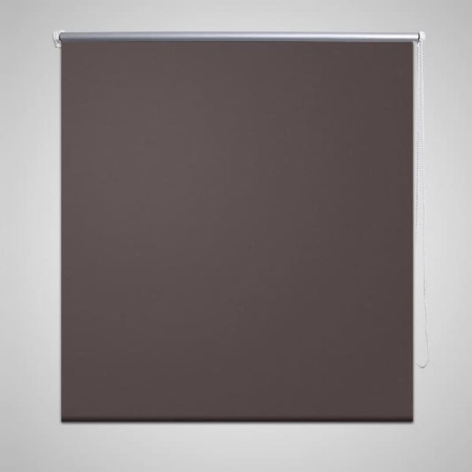 Rullegardin mørklegging 144,4x175 cm Stoffbredde 140 cm kaffe