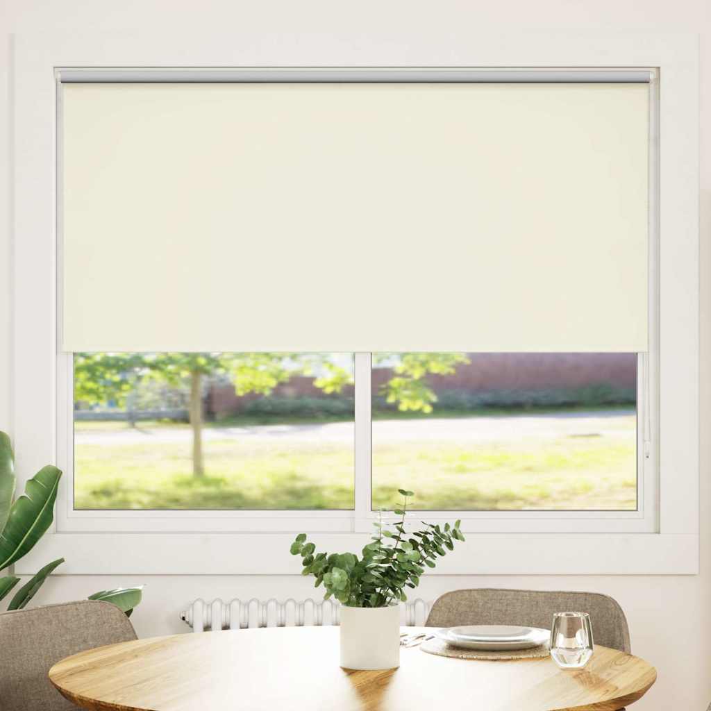 Rullegardin mørklegging 164,4x175 cm Stoffbredde 160 cm offwhite