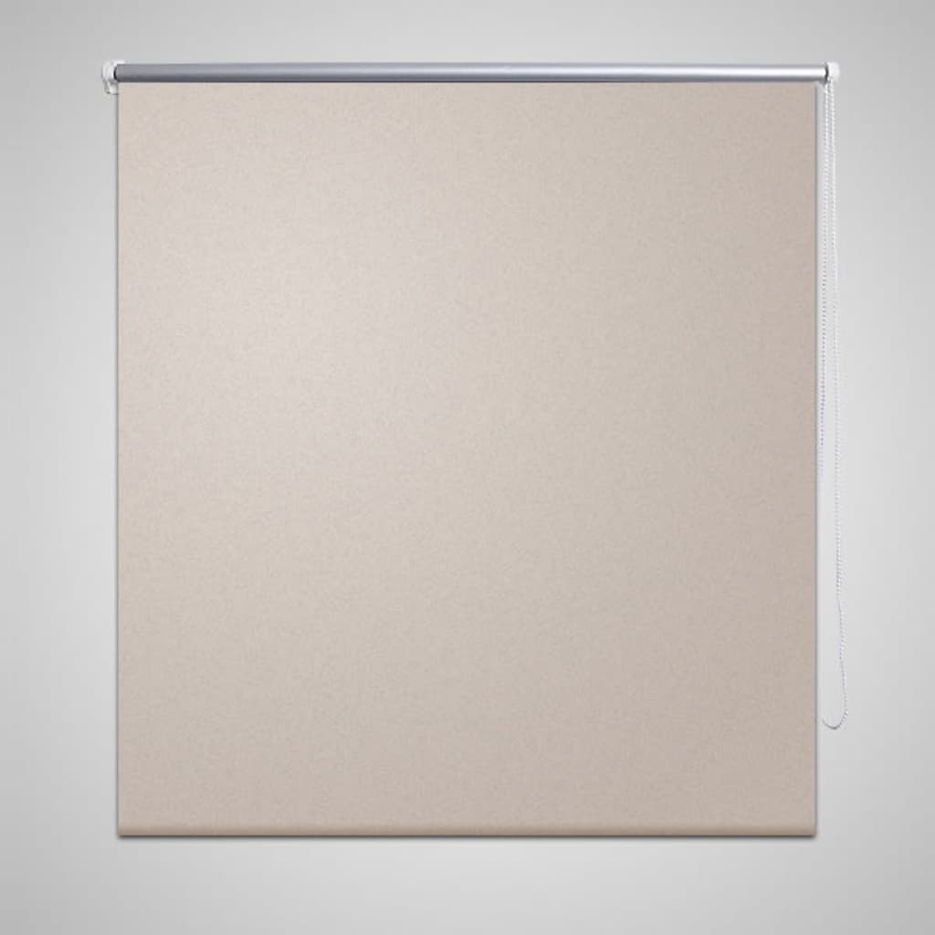 Rullegardin mørklegging 164,4x175 cm Stoffbredde 160 cm beige