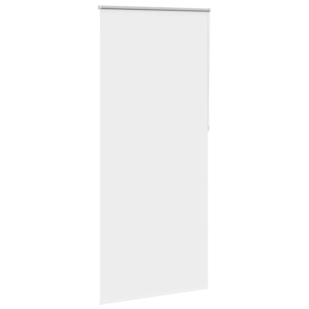 Rullegardin mørklegging 84,4x230 cm Stoffbredde 80 cm hvit