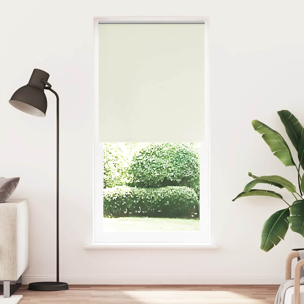 Rullegardin mørklegging 104,4x230 cm Stoffbredde 100 cm offwhite