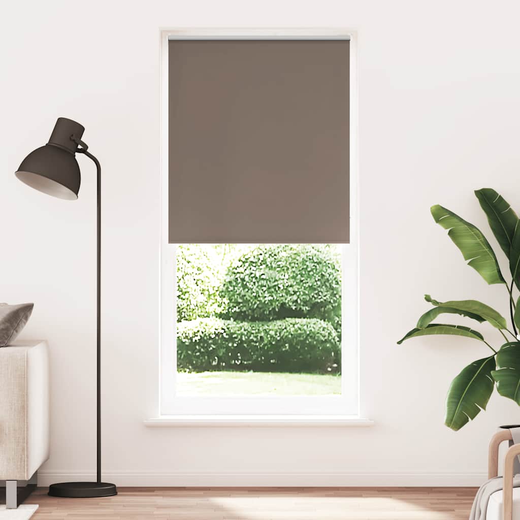 Rullegardin mørklegging 104,4x230 cm Stoffbredde 100 cm kaffe