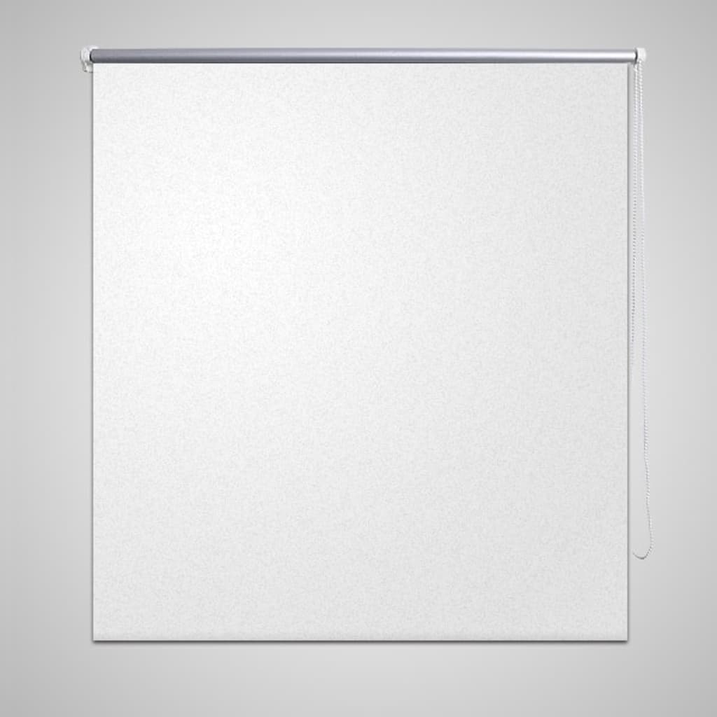 Rullegardin mørklegging 124,4x230 cm Stoffbredde 120 cm hvit
