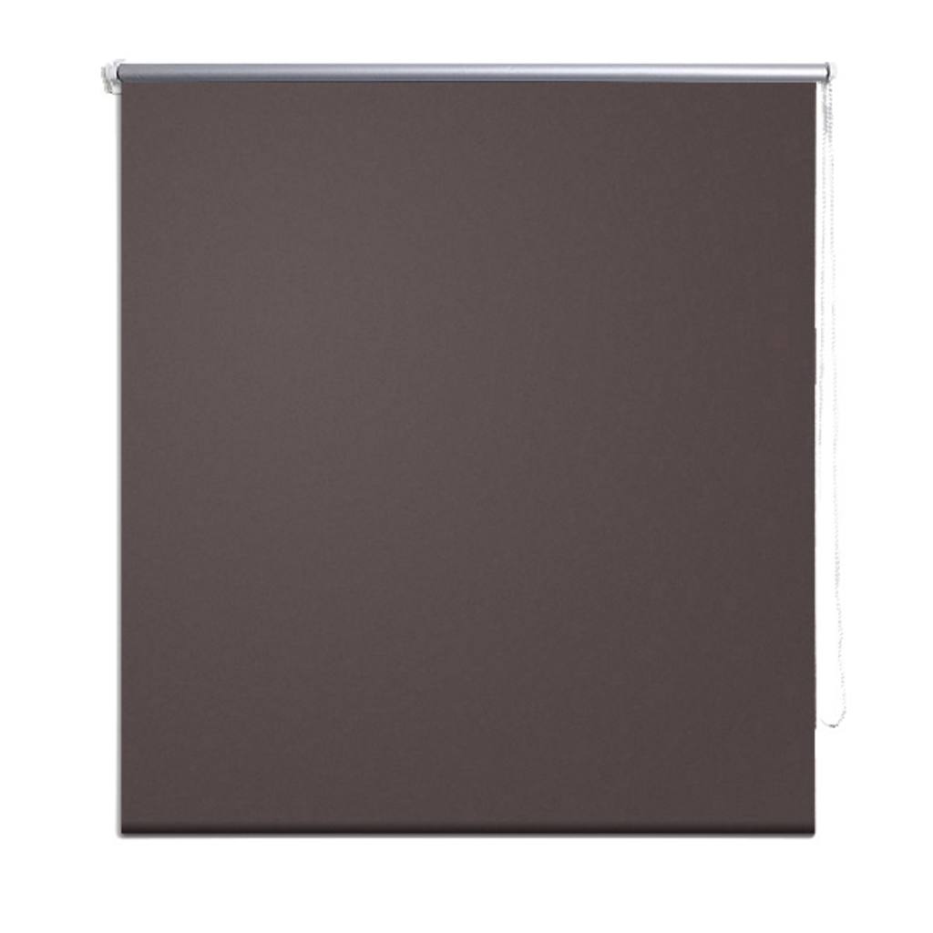 Rullegardin mørklegging 164,4x230 cm Stoffbredde 160 cm kaffe