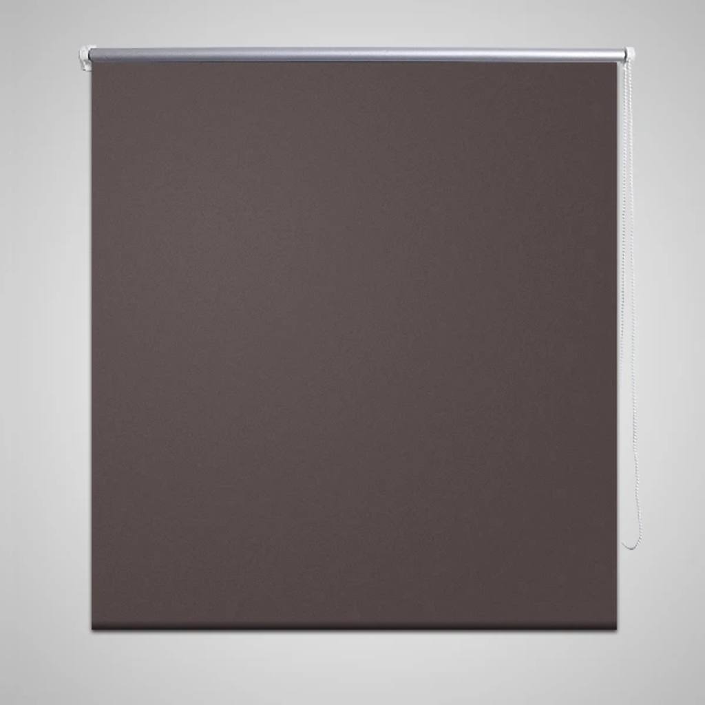 Rullegardin mørklegging 164,4x230 cm Stoffbredde 160 cm kaffe