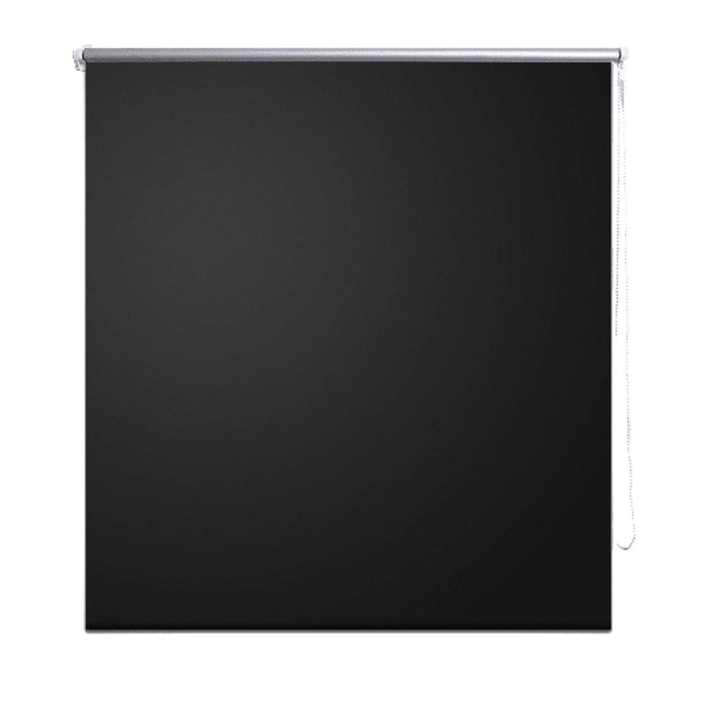 Rullegardin mørklegging 164,4x230 cm Stoffbredde 160 cm svart