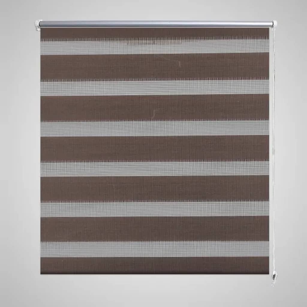 Sebragardin 40,9x100 cm Stoffbredde 36,7 cm kaffe