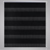 Zebra Rullegardin 50 x 100 cm Svart