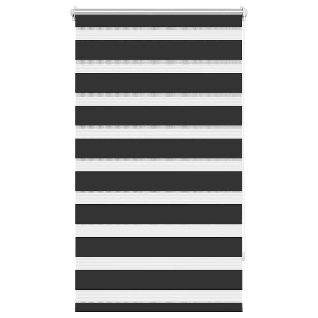 Sebragardin 70,9x120 cm Stoffbredde 66,7 cm svart