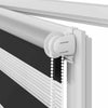 Zebra Gardiner 70 x 120 cm Svart