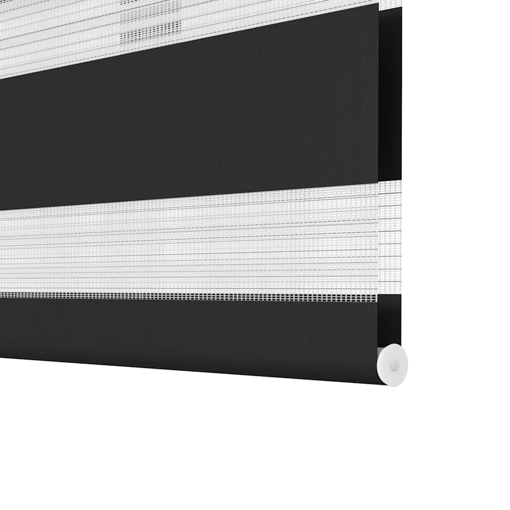 Sebragardin 70,9x120 cm Stoffbredde 66,7 cm svart