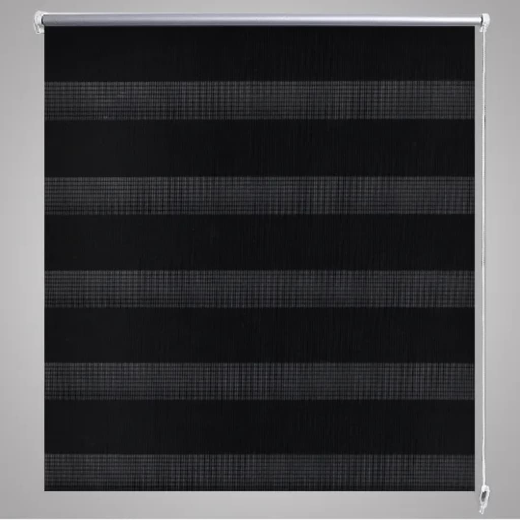 Sebragardin 80,9x150 cm Stoffbredde 76,7 cm svart