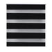 Sebragardin 100,9x175 cm Stoffbredde 96,7 cm svart