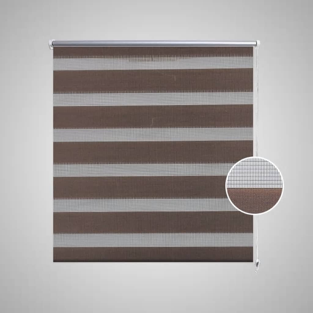 Zebra Gardiner 100 x 175 cm Kaffe Farge