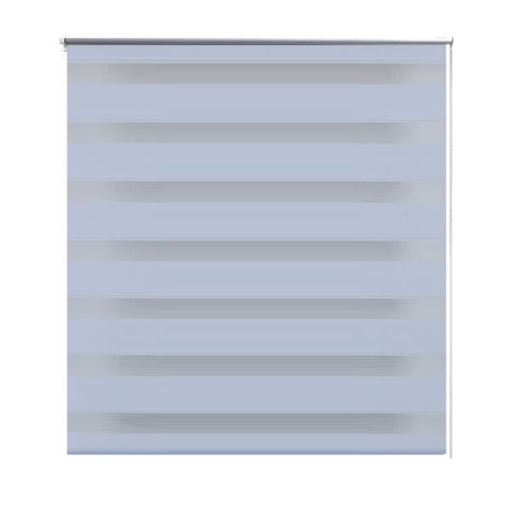 Sebragardin 120,9x175 cm Stoffbredde 116,7 cm hvit