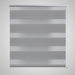 Sebragardin 120,9x230 cm Stoffbredde 116,7 cm grå