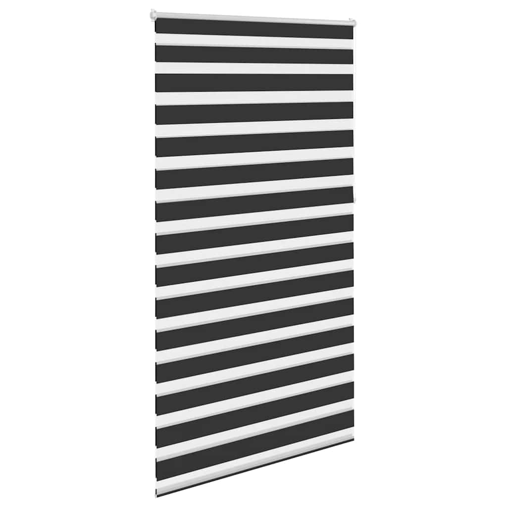 Sebragardin 120,9x230 cm Stoffbredde 116,7 cm svart